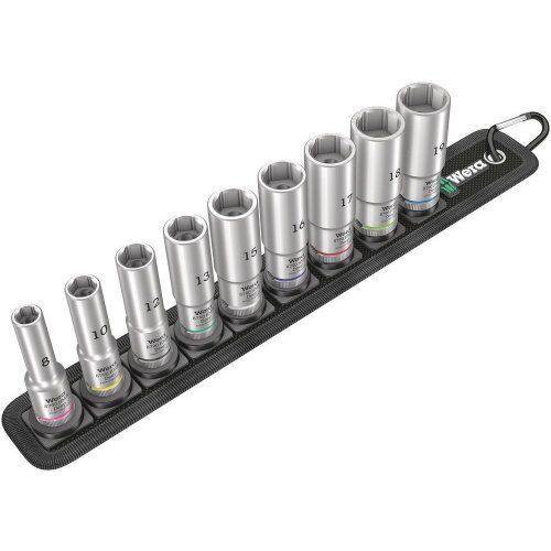  Zyklop Knarren Zubehör, 3/8" Belt B Deep 1 Steckschlüsseleinsatz-Satz, 3/8"-Antrieb, 9-teilig 12453480