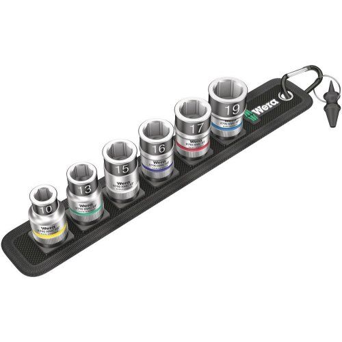  Zyklop Knarren Zubehör, 1/2" Belt C 1 Zyklop Steckschlüsseleinsatz-Satz, mit Haltefunktion, 1/2"-Antrieb, 7-teilig 12453349