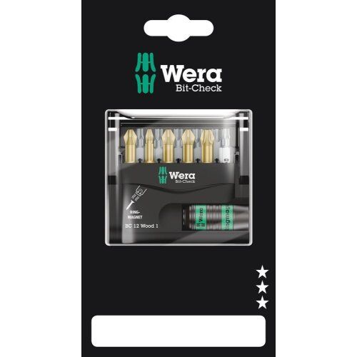  Bit-Checks Wood Bit-Check 12 Wood 1 SB, 12-teilig 12454932