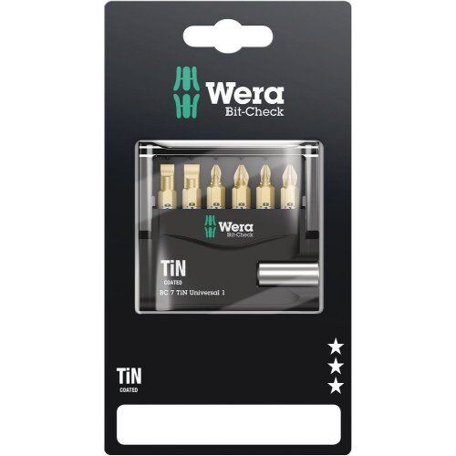  Bit-Checks / Bit-Safes Universal Bit-Check 7 TiN Universal 1 SB, 7-teilig 12454940
