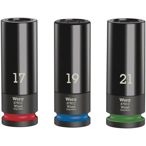  Zyklop Knarren Zubehör, 1/2" Wheel Impaktor C Set 1 Steckschlüsseleinsatz-Satz, 1/2"-Antrieb, 3-teilig 12453361