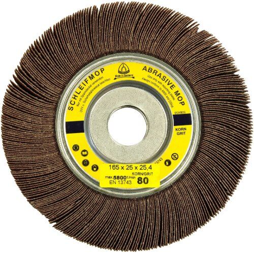  KLINGSPOR Satinierwalze SM 611 S für Farbe, Lack, Holz, Kunststoff, Metall Univ. SM 611 Schleifmopräder 100 x 50 x 19 mm Korn 60 12459769