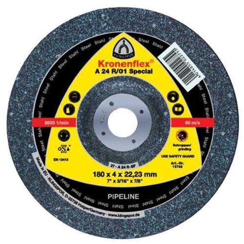  Schruppschleifscheibe A 24 R 01 Schruppscheiben 125 x 4 x 22,23 mm gekröpft 12460486