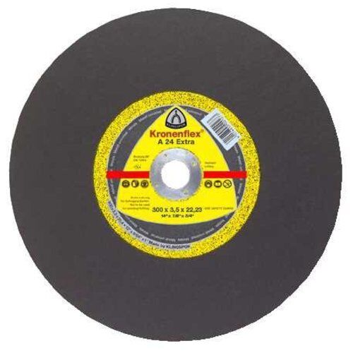  Klingspor A 24 EXTRA Trennscheiben A 24 EX Großtrennscheiben 300 x 3,5 x 22,23 mm gerade 12460886