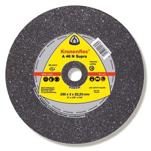  Klingspor A 46 N SUPRA Trennscheibe A 46 N Trennscheiben 125 x 2,5 x 22,23 mm gekröpft 12460943
