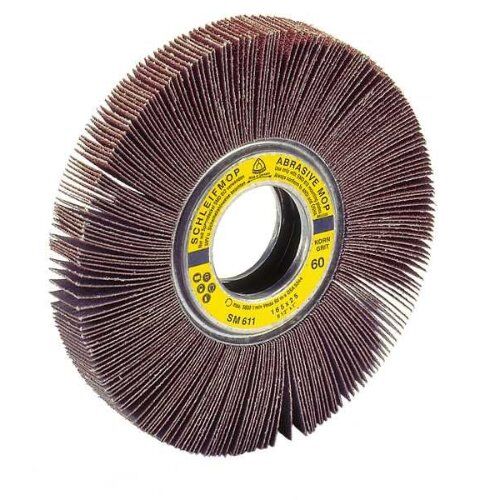  KLINGSPOR Schleifmoprad SM 611 für Farbe, Lack, Spachtel, Holz, Kunststoff, Metall Universal SM 611 Schleifmopräder 300 x 50 mm Korn 180 12459833
