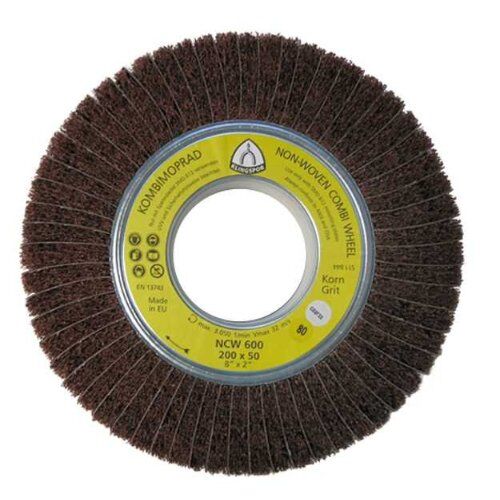  KLINGSPOR Vliesmoprad NCW 600 für Metall Universal, Edelstahl NCW 600 Vlieswalzen 200 x 50 mm Korn 100 Medium 12459875