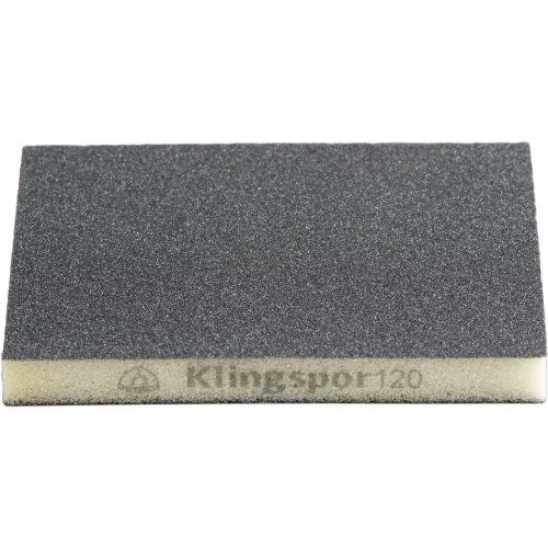  KLINGSPOR Schleifschwamm SW 502 Sica SW 502 Schleifschwämme Sica 123 x 96 x 12,5 mm Korn 120 12460196