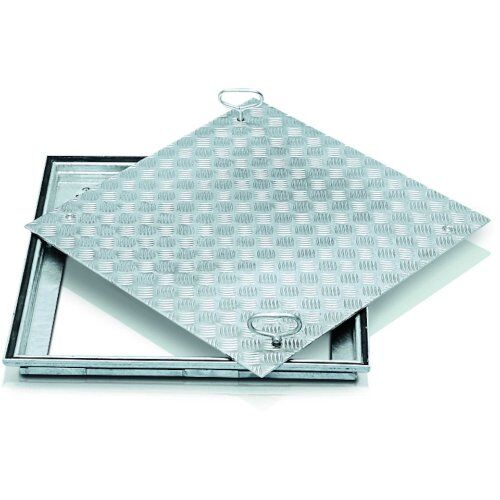  Schachtabdeckungen aus Edelstahl SCHACHTABDECKUNG-V2A  MODELL 47096, 600 x 600 mm 12457003