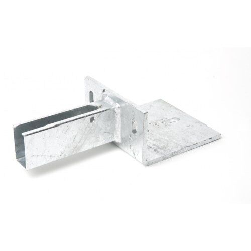  Zaunsysteme Zubehör Dübelplatte 60 x 40 mm mit Winkel 12463995