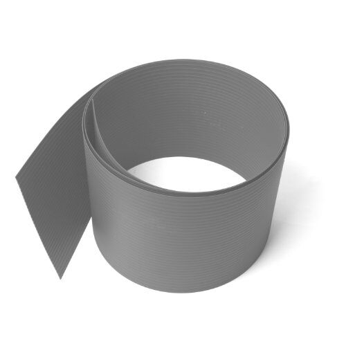  Zaunsysteme Zubehör Sichtschutzstreifen 190 x 2500 mm Fenstergrau RAL 7030 12463990