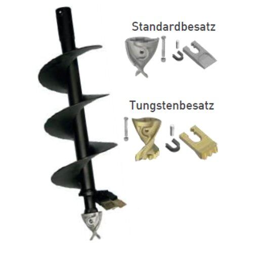  Anbaugeräte DEITMER Erdbohrer DEB Typ A 100 mm Standardbesatz 12465757