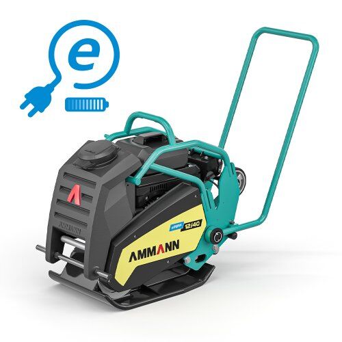  Glasfaserbau Rüttelplatten Ammann Vibrationsplatte eAPF 12/40 12463146