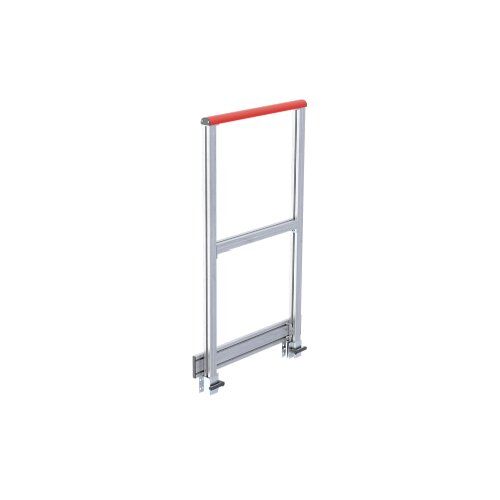  Stationäre Treppen, Überstiege und Podesttreppen Hymer Ortsfeste Treppe mit Plattform , Treppenneigung 60°, Stufenbreite 800 mm, 5 Stufen, Standhöhe 1,25 m 12379149