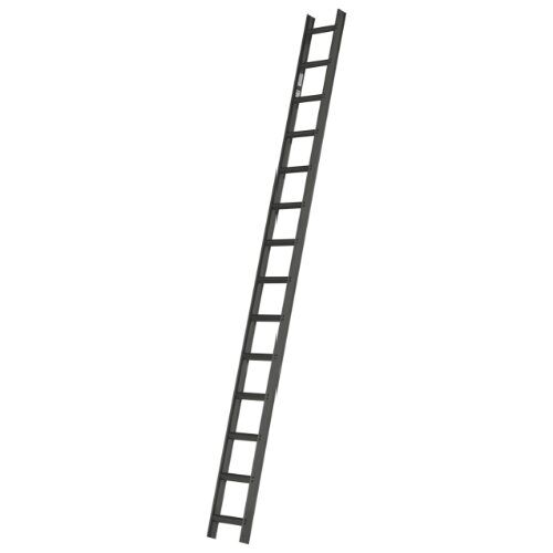  Leitern für spezielle Anwendungen Hymer Dachauflegeleiter aus Aluminium, Alu-natur, 10 Sprossen, Länge 2,80 m 12378313
