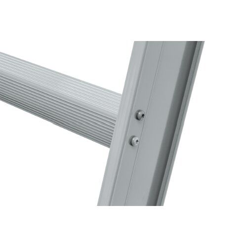  Leitern für spezielle Anwendungen Hymer Dachauflegeleiter aus Aluminium, Alu-natur, 10 Sprossen, Länge 2,80 m 12378313