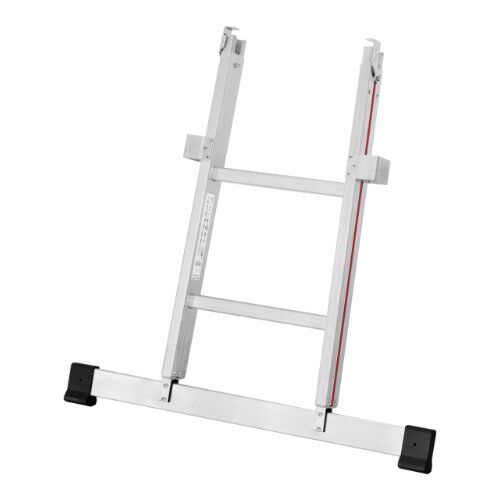  Leitern für spezielle Anwendungen Hymer Glasreinigerleiter, 4-teiliger Satz, 23 Sprossen, Länge 7,10 m 12378315