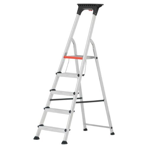  Stufen- und Plattformleitern Hymer Stufenstehleiter mit Doppelstufe, Stufenzahl inkl. Plattform 3, Standhöhe max. 0,59 m 12378633