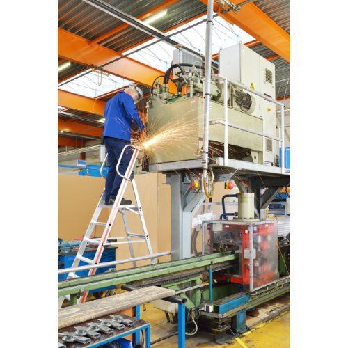  Stufen- und Plattformleitern Hymer Plattformleiter mit Handlauf, 8 Stufen, Standhöhe 1,85 m 12378591