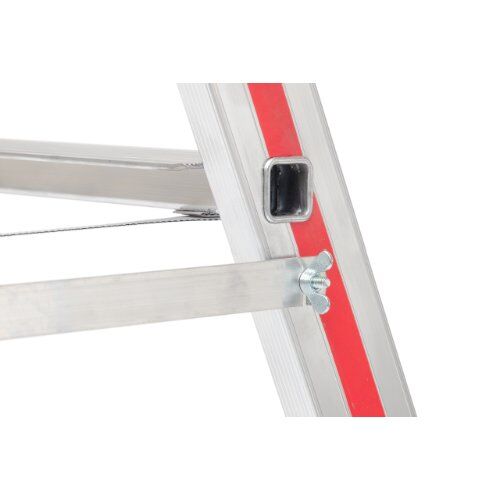  Hymer Neuheiten Hymer Stufenstehleiter mit Rollen, beidseitig begehbar, 2x5 Stufen, Länge 1,30 m 12378341