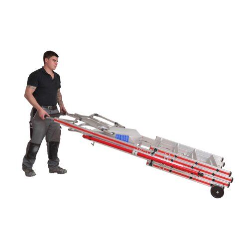  Stufen- und Plattformleitern Hymer Plattformleiter HYMER ProTect+, 5-8 Sprossen, Standhöhe 1,15-1,77 m 12378618