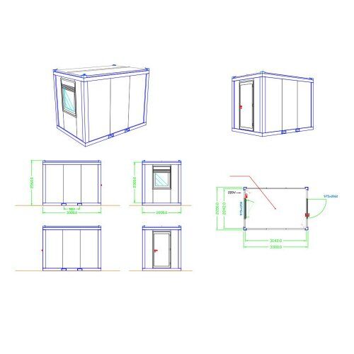 Themenwelten Monatsdeals Baucontainer Baustellencontainer Dynamico 12466303