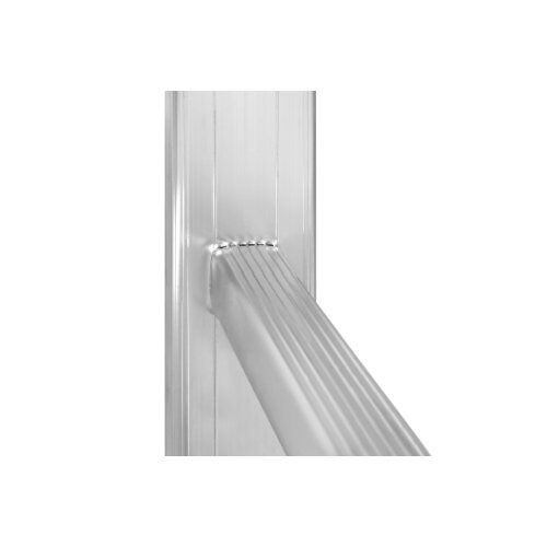  Sprossenleitern Hymer Schiebeleiter, zweiteilig, 2x14 Sprossen, Länge eingef. 4,16 m / ausgef. 7,24 m 12378433