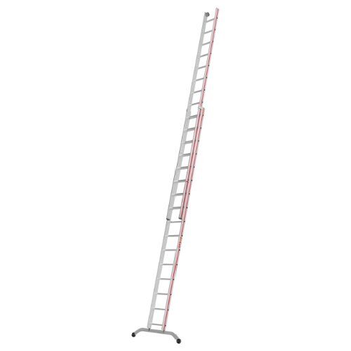  Sprossenleitern Hymer Schiebeleiter, zweiteilig, 2x14 Sprossen, Länge eingef. 4,16 m / ausgef. 7,24 m 12378433