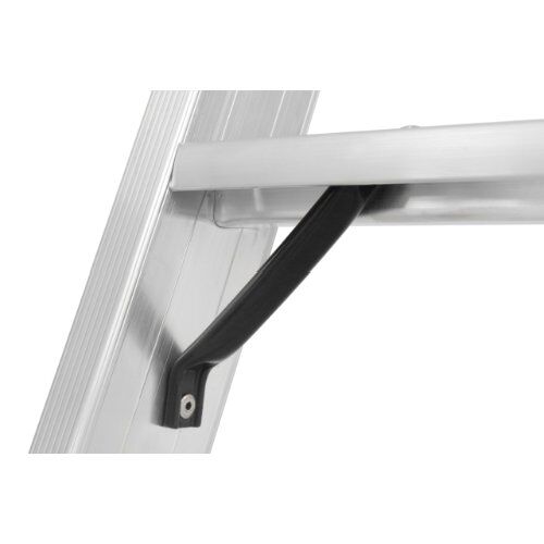  Stufen- und Plattformleitern Hymer Stufenstehleiter mit Plattform, einseitig begehbar, 10 Stufen, Standhöhe 2,32 m 12378590