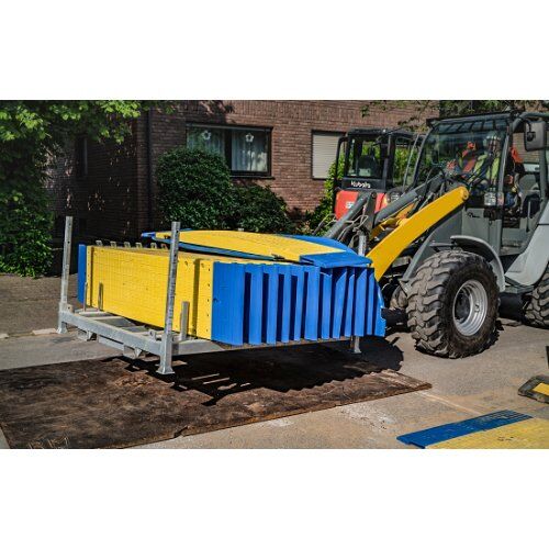  Arbeitsstellen- und Straßensicherung Oxford LKW Überfahrplatte Low Pro Mittelstück 23/05 Fahrplatten Kunststoff 12466332
