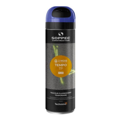  TEMPO MARKER Leuchtmarkierfarbe Technima TEMPO MARKER Kurzzeitmarkierer (fluoreszierend) Neon Blau 500ml 12450853