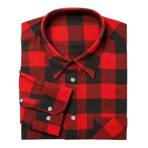  Oberteile Craftland *SONORA* FLANELLHEMD, ROT/SCHWARZ KARIERT Gr.  XXXXL (49/50) 12394337