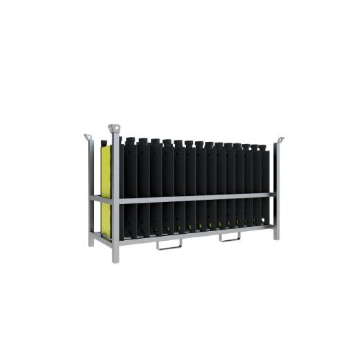  Stapelpalette Lager- und Transportpalette
für 15 Kabelbrücken 12464143