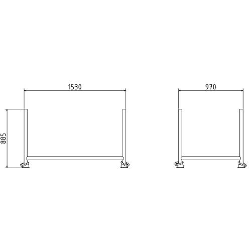  Stapelpalette Stapelpalette 
Außenmaße: 1,52 m x 0,96 m x 0,88 m
Füllmaße: 1,43 m x 0,87 m x 0,70 m
Standrohre und Querholme aus 
Ø 48,3 mm Rundrohr gefertigt
mit 12464174