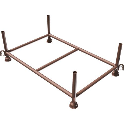  Stapelpalette Stapelpalette 
1,5 t Belastung
Füllmaße: 1,43 x 0,87 m x 0,35 m
Standrohre und Querholme aus 
Ø 48,3 mm Rundrohr gefertigt
4-fach stapelbar
Ausführun 12464176