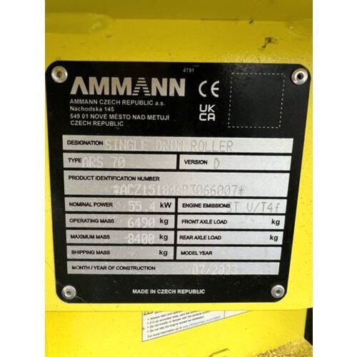  Walzenzug Ammann ARS 70 Walzenzug (Bj. 2023) 12466309