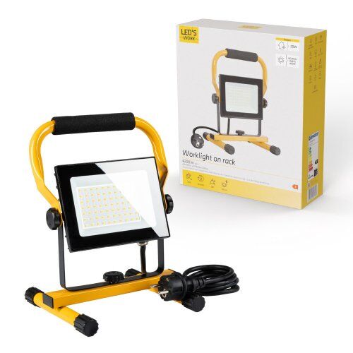  LED-Strahler Arbeitsleuchte - 50W 4200 lm 4000K Helles Licht für große Baustellenbereiche 12466513