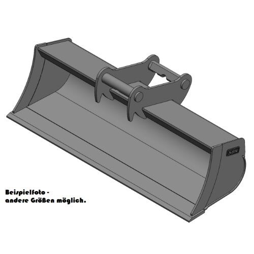  SBK Grabenräumlöffel SBK Grabenräumlöffel 850mm für Baggerklasse 0,5-1,2 t 12466198