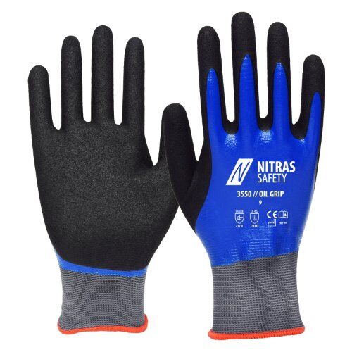  Nitras Arbeitsschutz NITRAS 3550 Montagehandschuhe SOFT GRIP GR.10   12466384