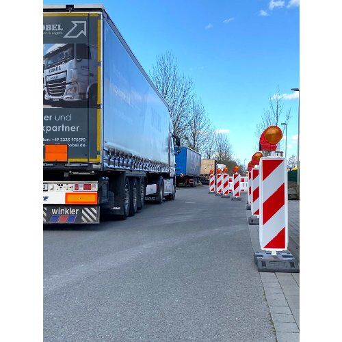  Warnleuchten Schake TL-Bakenleuchte "PowerNox", BAST geprüft, Lichtaustritt doppelseitig, gelb 12450045
