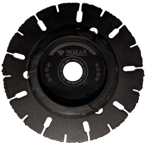  Nozar Nozar Trenn- und Anfasscheibe o. Anschlag HM-TS/125x22,23mm Power Sprint Plus 14 12466915