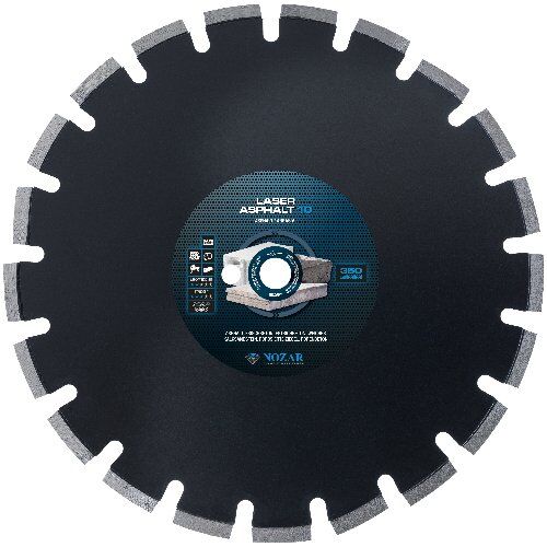  Nozar Diamant Aktionspaket Asphalt 10x Dia-TS 350x25,4 mm 12466901