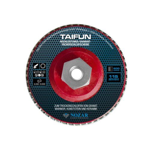  Nozar Dia-Fächerscheibe Taifun 115xM14 mm K200 12466899
