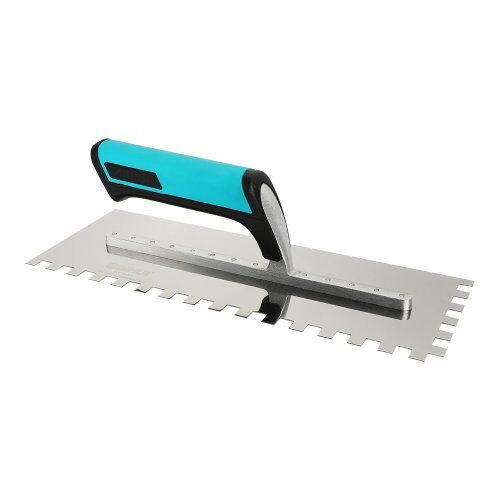  Fliesenlegerbedarf BIHUI Glättekelle RS mit Softgriff, gr. Blatt, Zahnung 10x10 320 x 120 mm 12466830