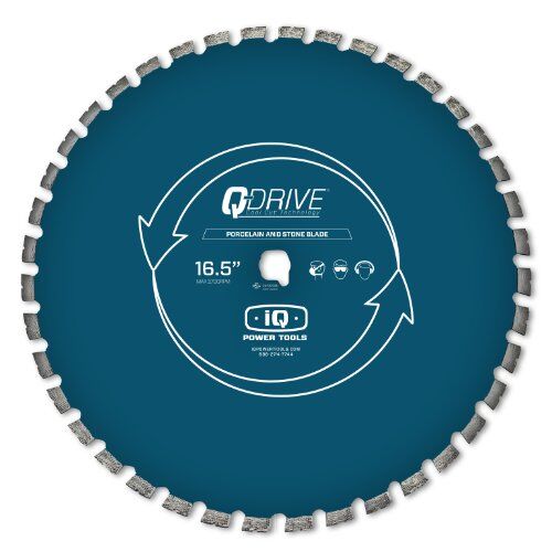  IQ - Power Tools Q-Drive Porzellan-Sägeblatt - Arrayed Segmented Procelain Blue Blade 12466690