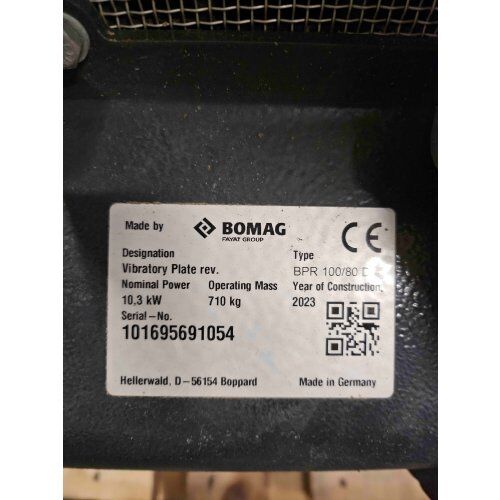  Rüttelplatten Gebrauchte  BOMAG BPR 100/80 Rüttelplatte - zu kaufen in Niederzier 12466595