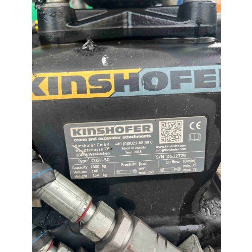  Sortiergreifer Gebrauchter Kinshofer C05H-50 Greifer mit MS03 Adapterplatte – zu kaufen in Langenfeld 12466650