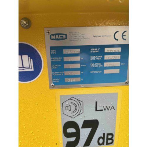  Kompressoren MAC3 MSP 1300 fahrbarer Kompressor - in Langenfeld 12466646
