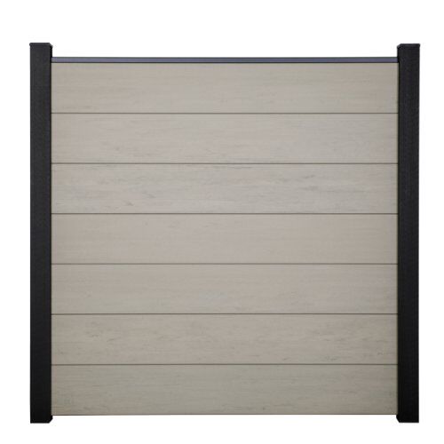  GroJa Steckzaun GroJa Solid Stecksystem Grande 180x180 cm | Bi-Color Sand - Kartonverpackt 12466970