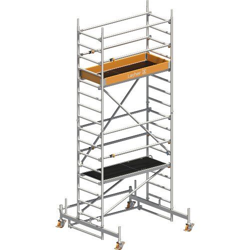  Layher Steigtechnik Layher Uni Leicht P2 mit Uni Telegeländer 12466972